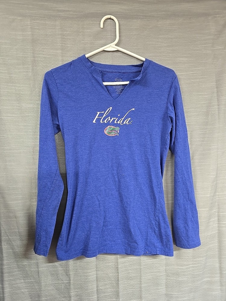 Women’s NCAA Florida Gators Long Sleeve Blue Small Sweater  