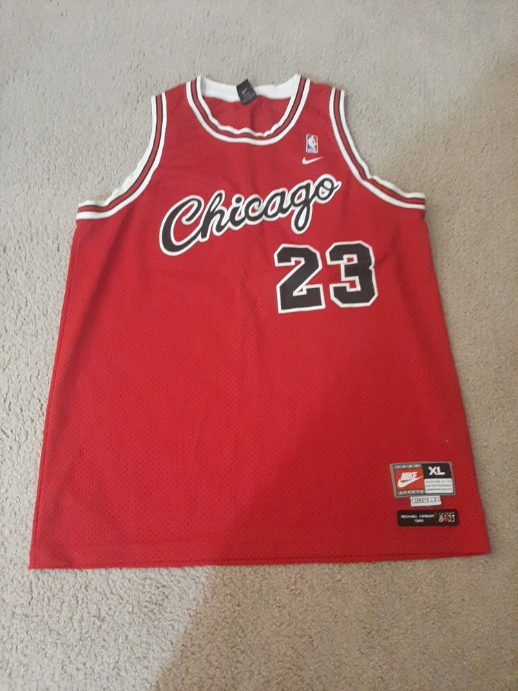 Nike 1984 NBA Michael Jordan Chicago Bulls Flight 8403 Men's XL Jersey