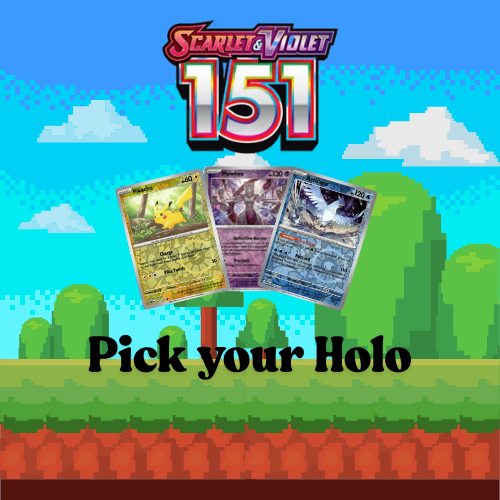 Pokemon Scarlet & Violet 151: Holo/Reverse Holo - Choose Your Card NM