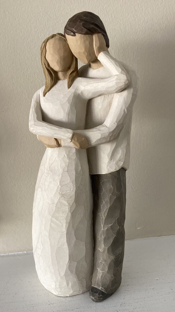 Willow Tree Together Loving Couple Figurine by Susan Lordi 9 Inches with Original Box