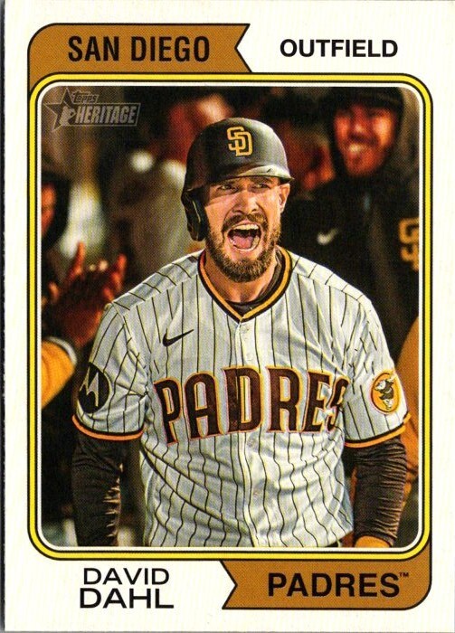 2023 Topps Heritage High Number - #668 David Dahl