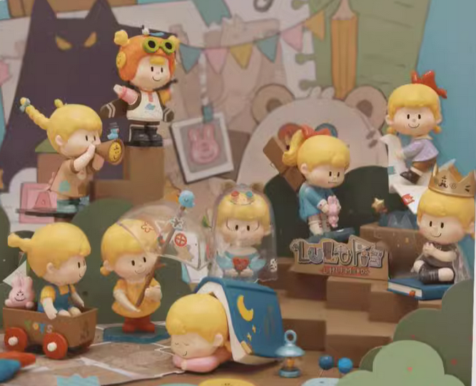 LULUPIE Little Moods Series Blind Box Figures Toy Designer Art Collectible Gift