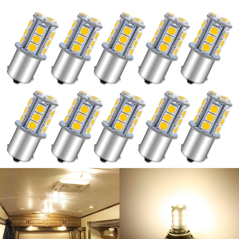 1156 LED Bulb Warm White 1141 LED Bulbs RV Light Bulbs Interior 1073 7506 100