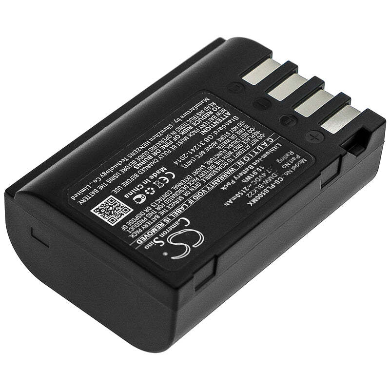 DMW-BLK22 High Capacity Battery for Panasonic Lumix DC-S5, Lumix DC-S5K, Lumix G