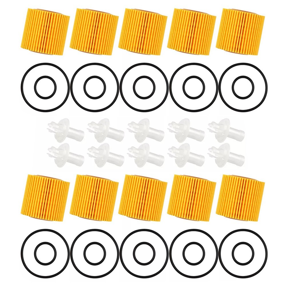 10x 04152-YZZA1 Engine Oil Filter For Toyota Avalon Camry Highlander RAV4 Sienna