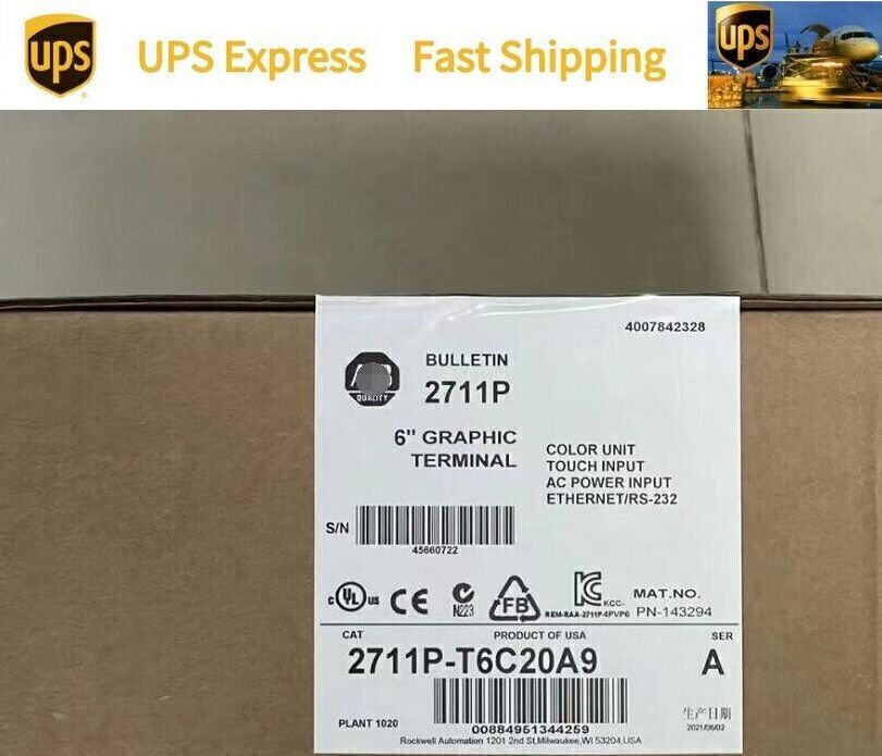 2711P-T6C20A9 New Factory Sealed AB ONE YEAR WARRANTY FAST DELIVERY 1PCS GOOD!-image