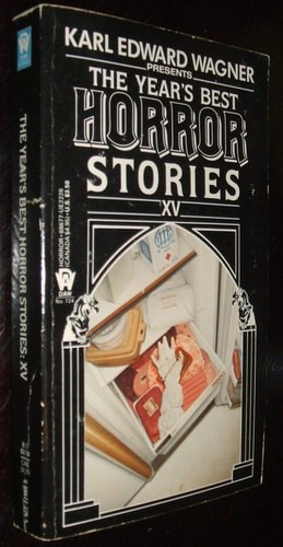 The Year's Best Horror 15 by , Acceptable Book