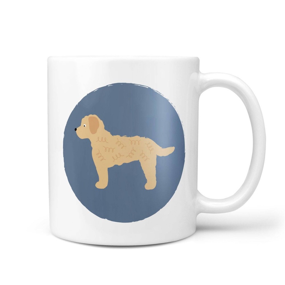 Golden Cockapoo Dog Mug Funny Christmas Gift for Dog Lovers Secret Santa