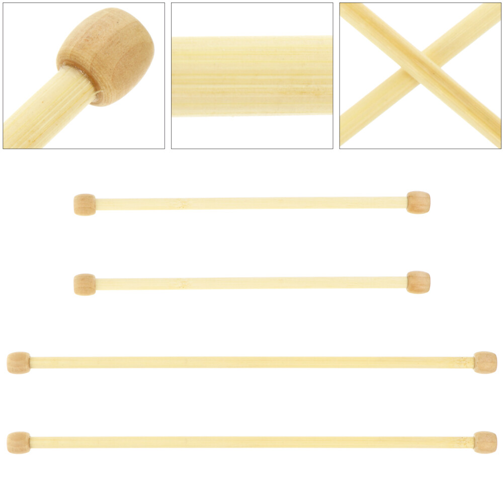 4 Pcs Wooden Dowel for Hanging Tapestry Rods to Woven Poles