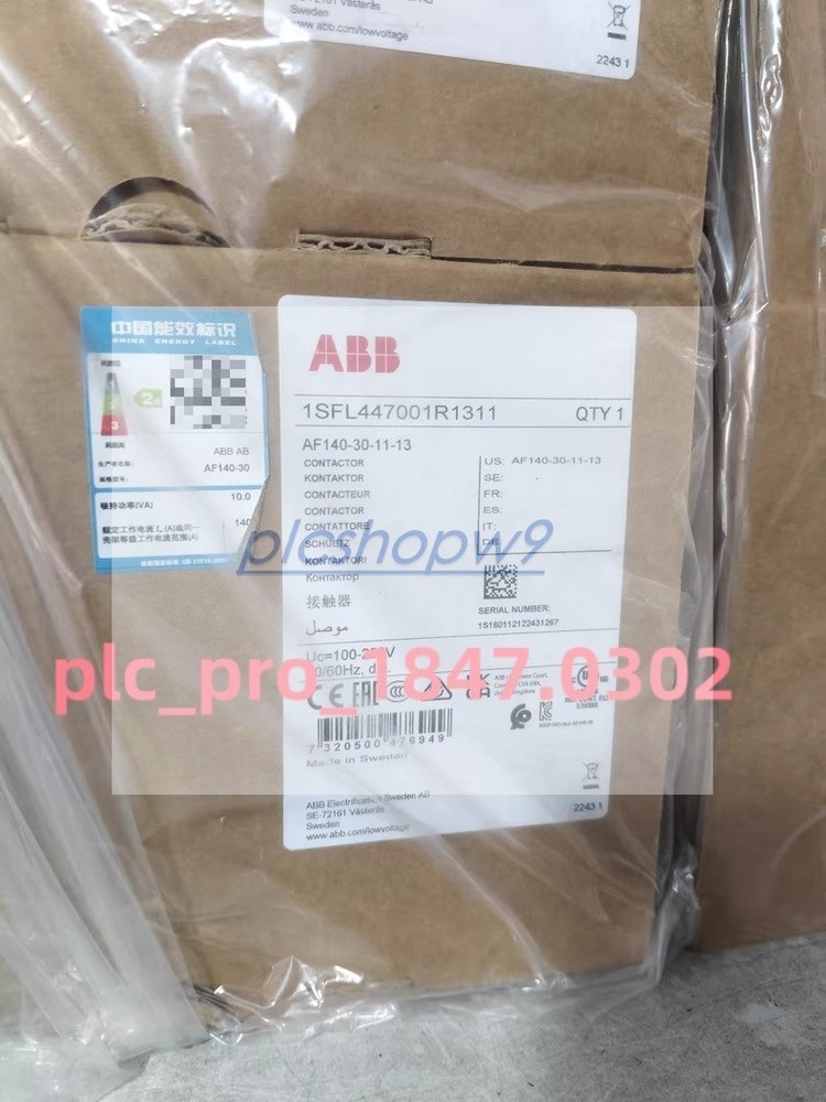1PCS Brand New ABB 1SFL144700IR1311 AF140-30-11-13 Contactor  Fast delivery
