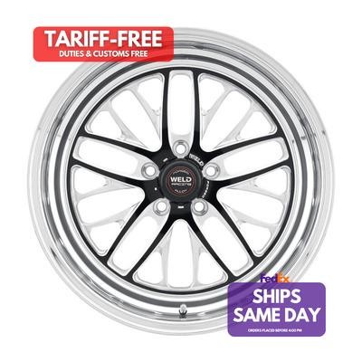 Weld 82HB7100B72F, One Rt-S S8 Fits 2 Series Wheel 17X10 5X4.75 Bc 7.2 Bs Perfor