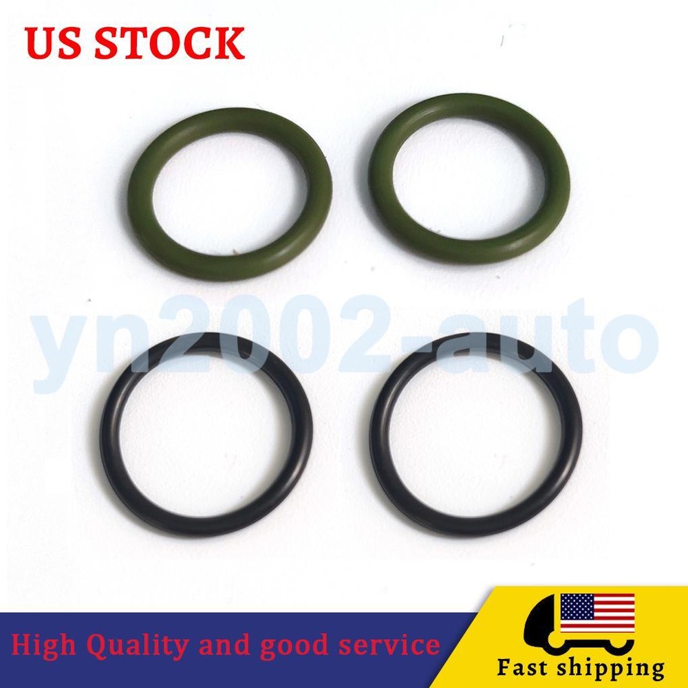4pcs Turbocharger Oil Water Coolant Line Gasket O-Ring For BMW F36 M140i M240i