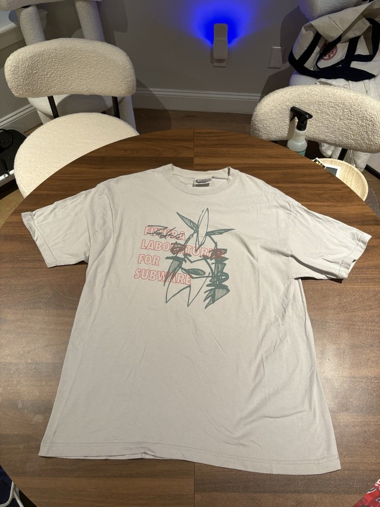 Vintage Futura Laboratories X Subware T Shirt Size XL