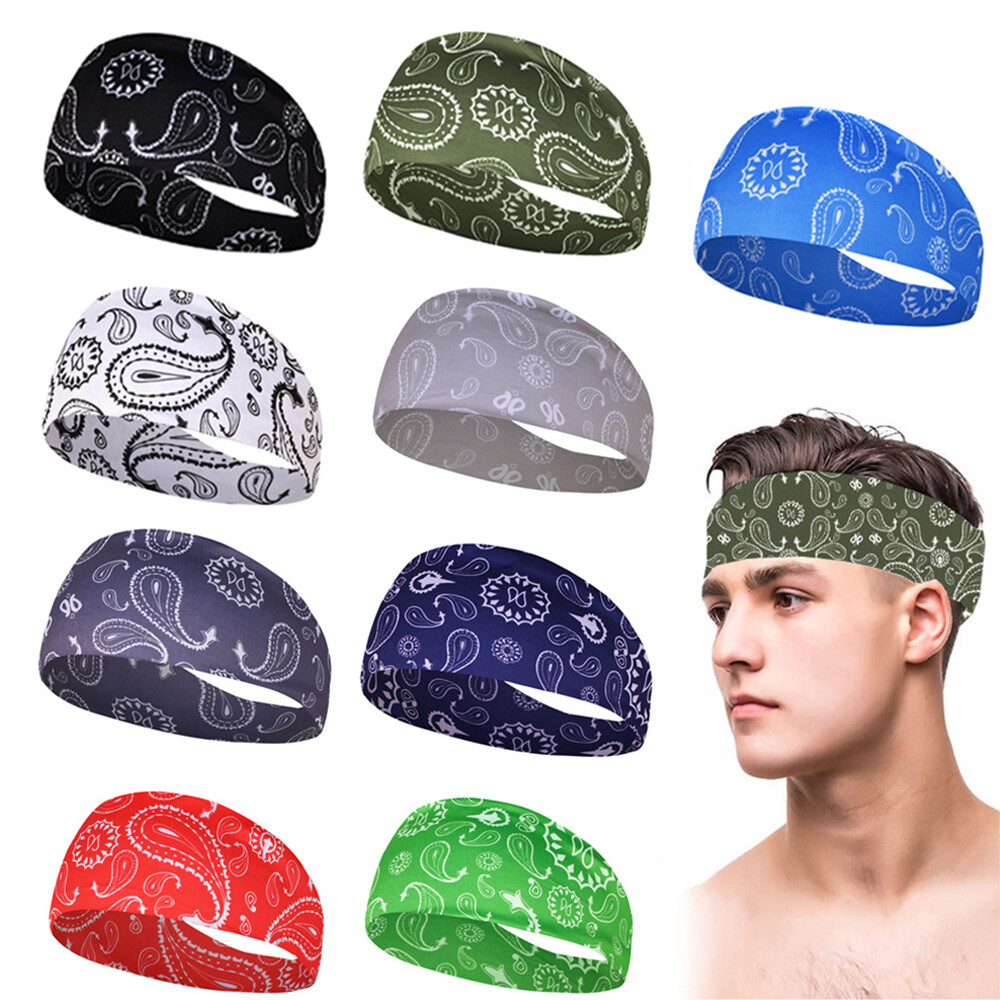 Sports Hair Accessories Breathable Turban Headwrap Absorbing Sweat Hair Bands