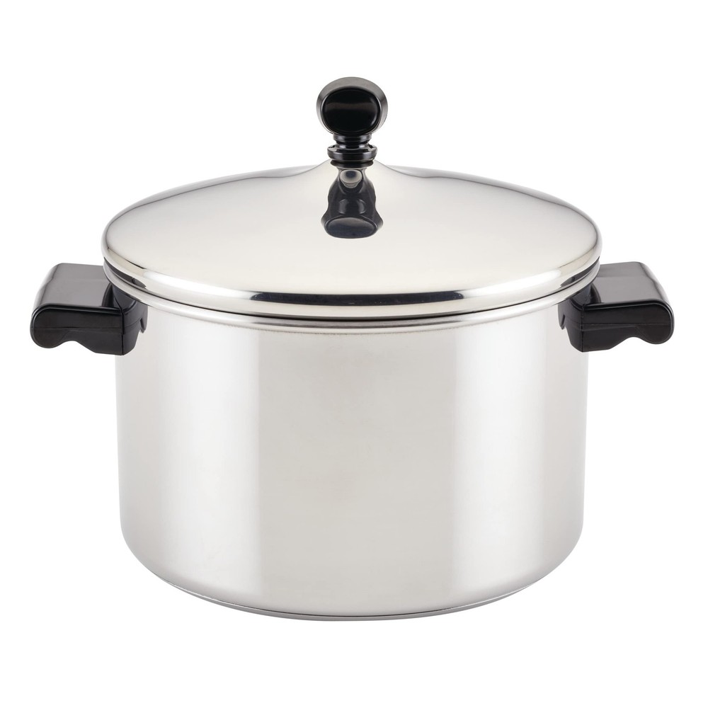 Farberware Classic Stainless Steel Saucepot, 4-Quart, Silver