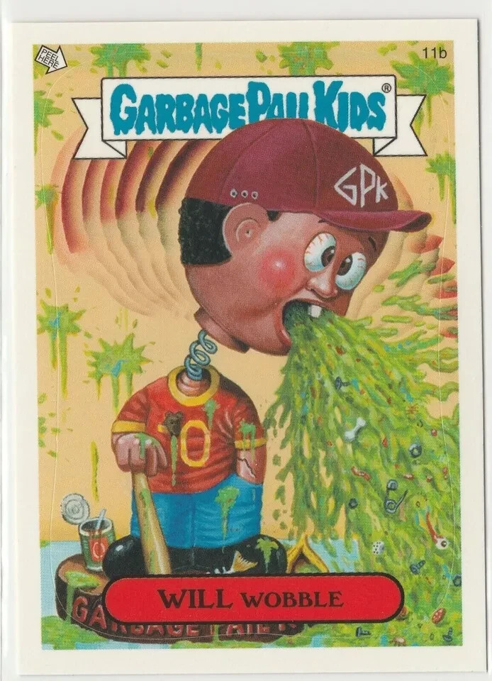 Wobble #11b Garbage Pail Kids GPK 2004 ANS2 All-New Series 2 Card