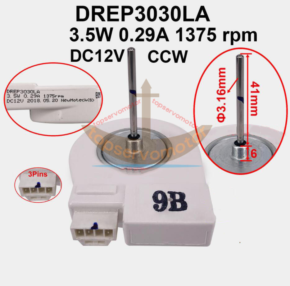 New 1PCS For Samsung Refrigerator fan motor DREP3030LA