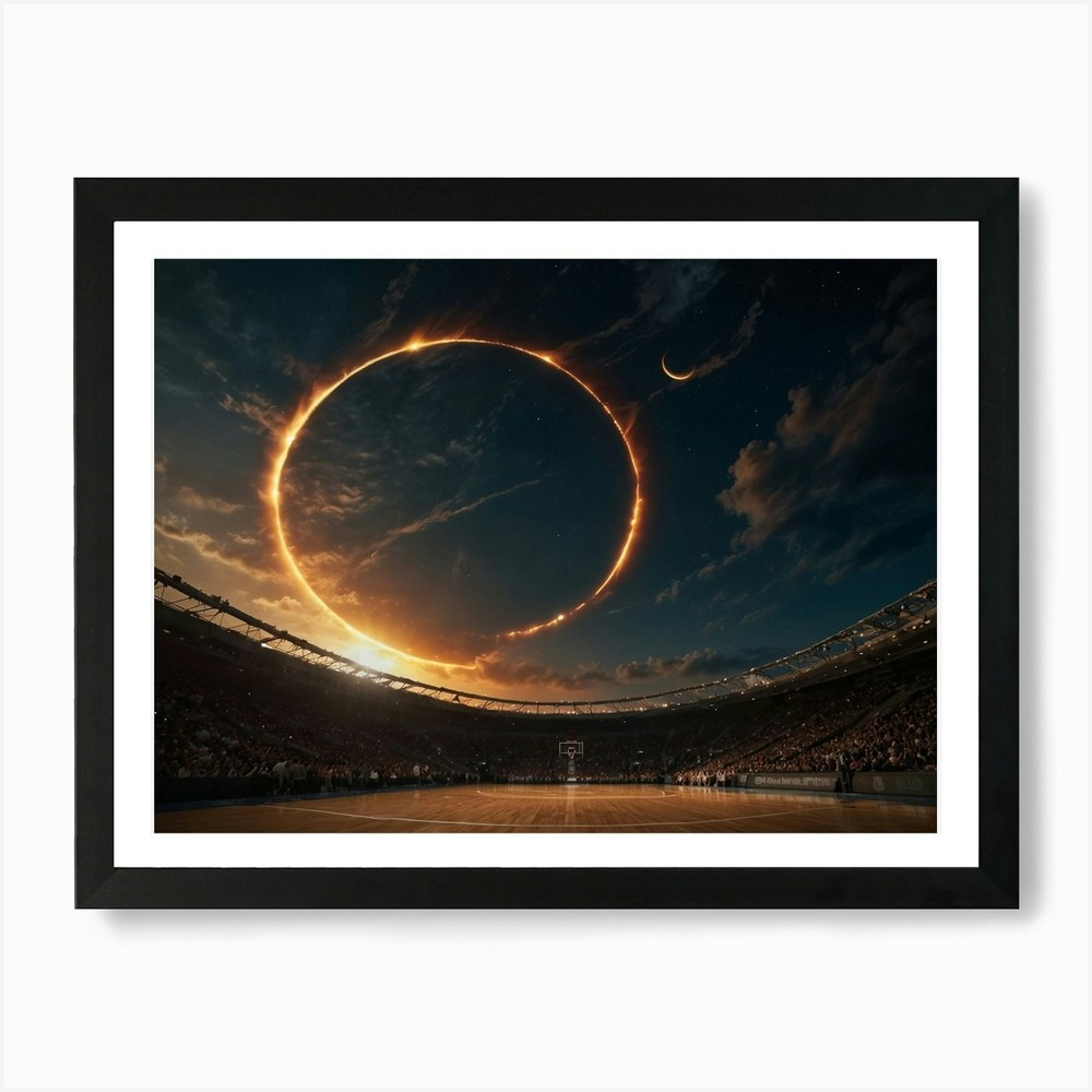 Eclipse Of The Sun 11 Art Print Framed Wall Art Poster Canvas Print Picture