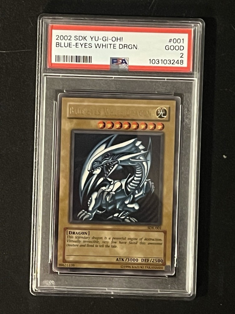 Blue-Eyes White Dragon SDK-001 Kaiba Starter Deck Unlimited Edition