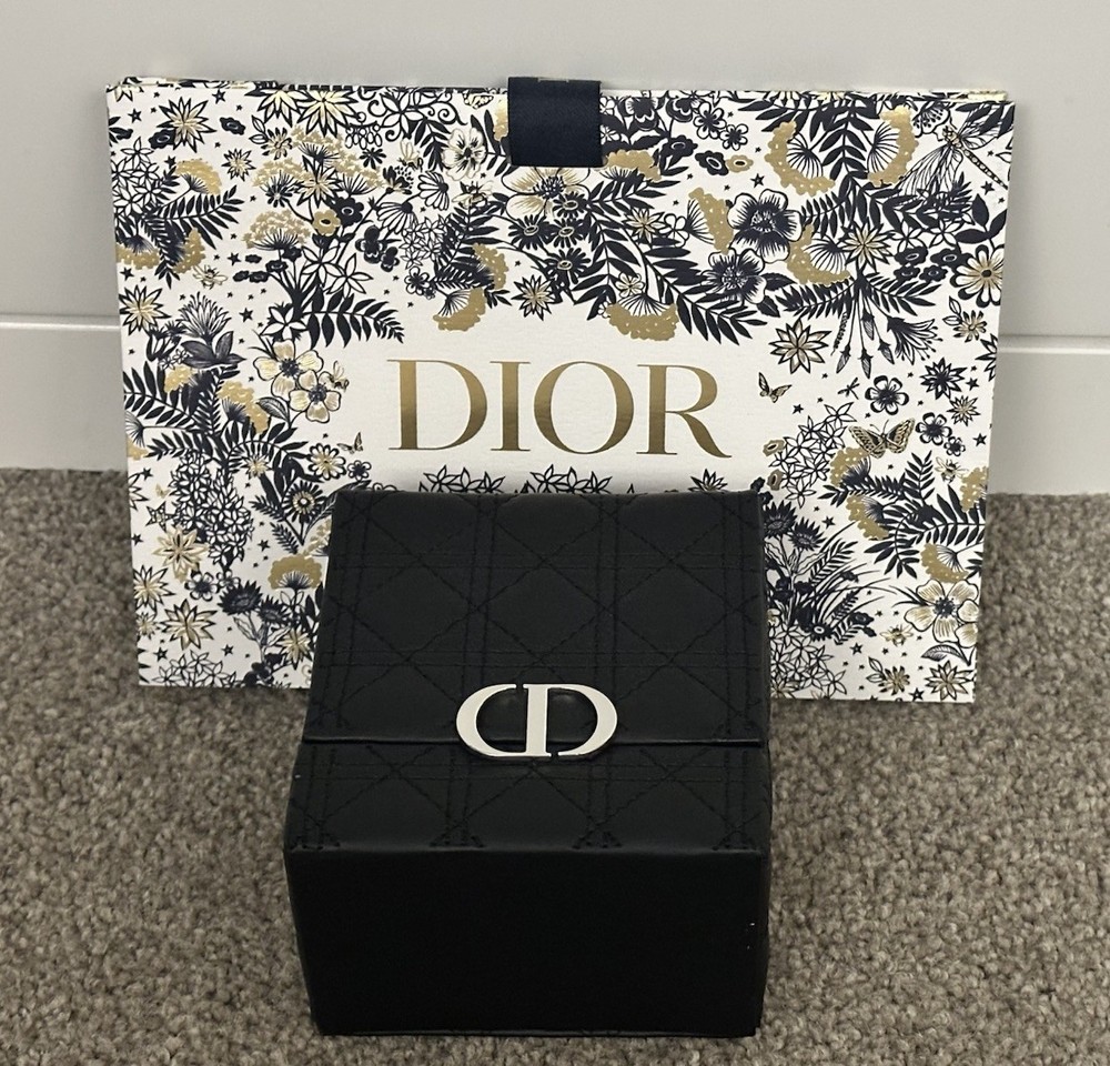 Dior Vip Gift Black Mini Pouch Lipstick Case Rare Collection