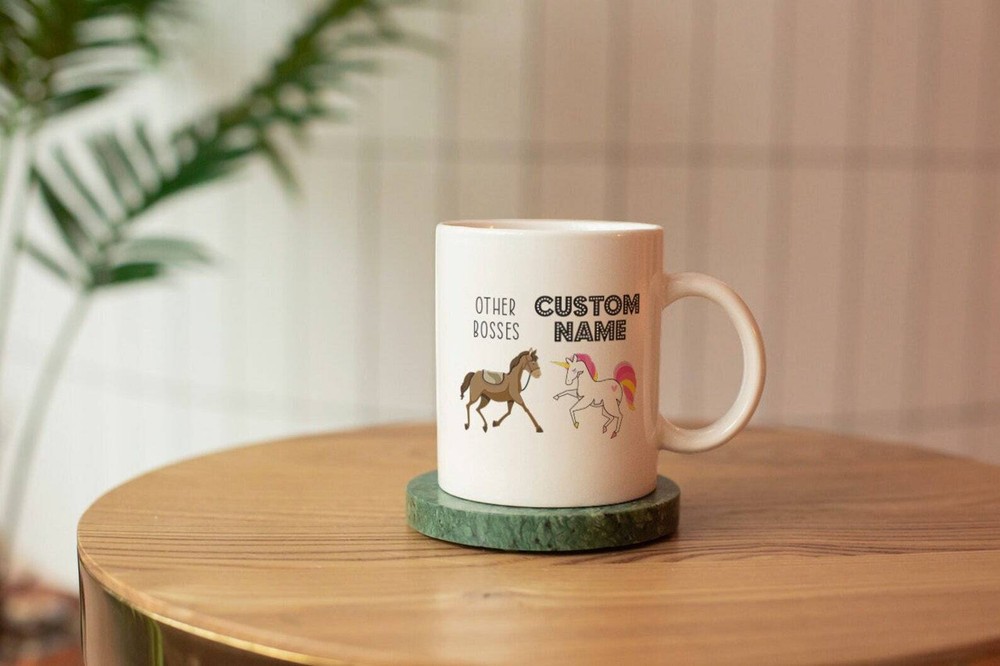Gift For Boss Boss Gifts Boss Mugs Funny Boss Unicorn Mug World's Best Boss