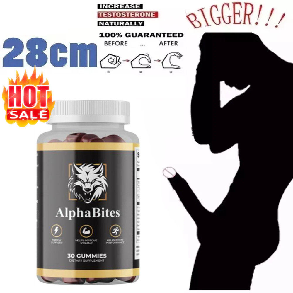 AlphaBites Gummies For Men | AlphaBites ED Gummies Male BIGD 30 Gummies;