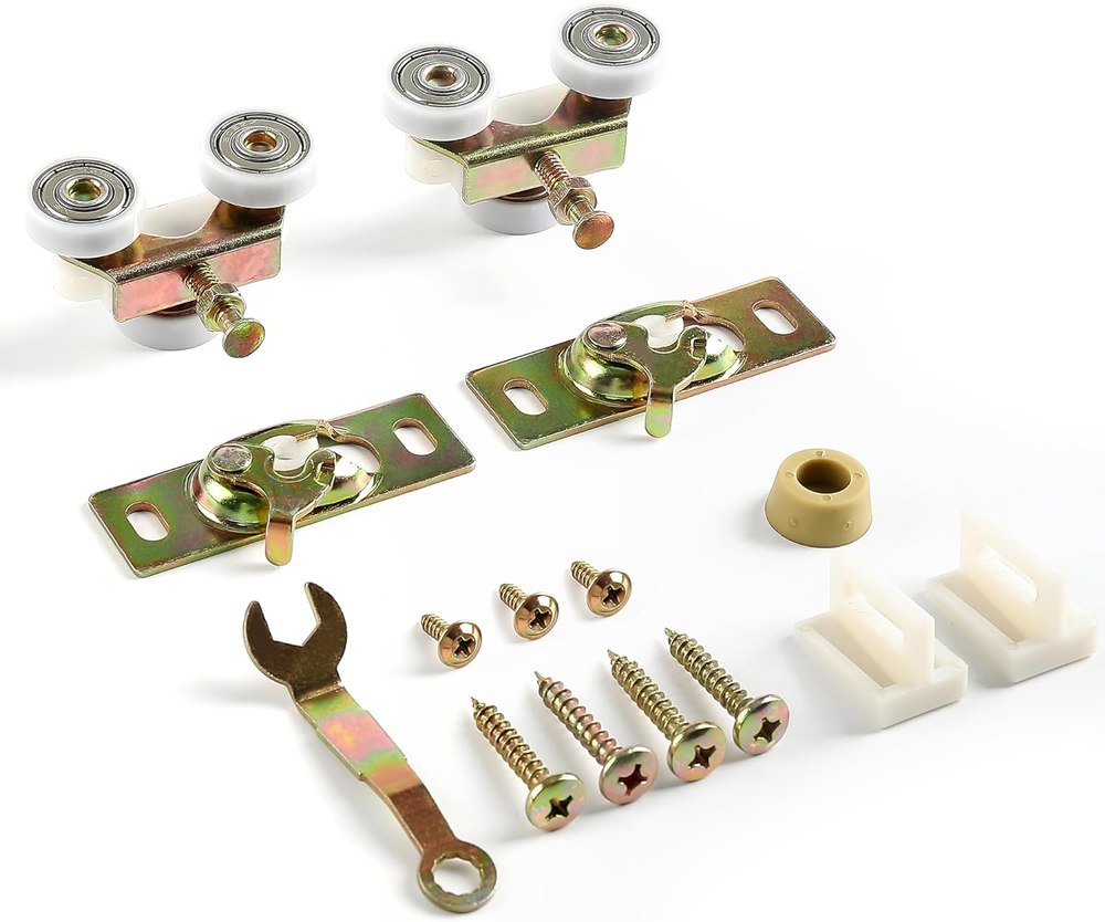 Sliding Pocket Door Top Hanger Rollers Fit Johnson Part #1125 & #1500 Hardware K