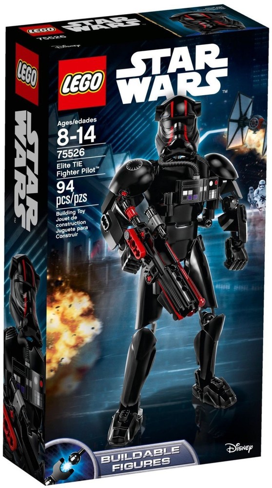 Lego Star Wars TIE Pilot Helmet Building Set 75526