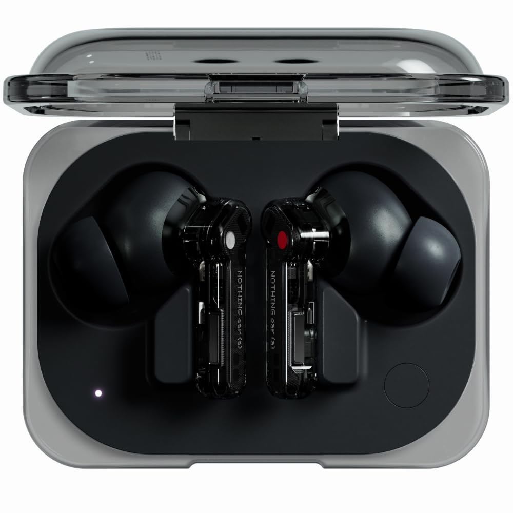Nothing Ear (a) Wireless Earbuds, 45dB Hybrid Noise Cancelling Earbuds, Hi-Re...
