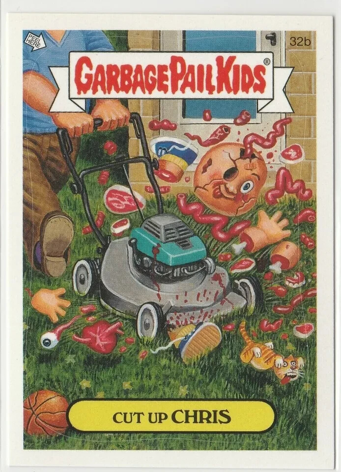 Cut Up Chris #32b Garbage Pail Kids GPK 2005 ANS4 All-New Series 4