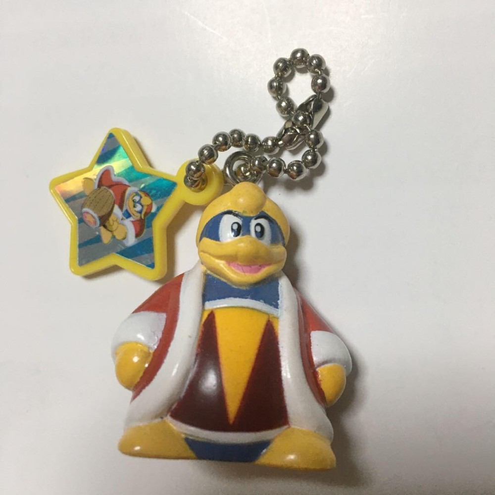 Kirby Of The Stars Keychain Mascot King Dedede At that time rare kirby goods JPN