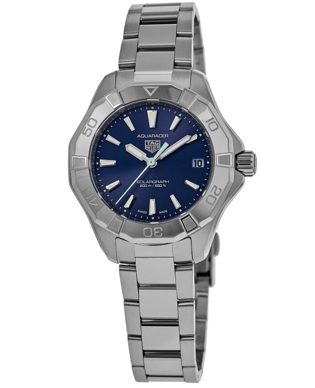 Tag Heuer Aquaracer Quartz Blue Dial Womens Watch WBP1311.BA0005