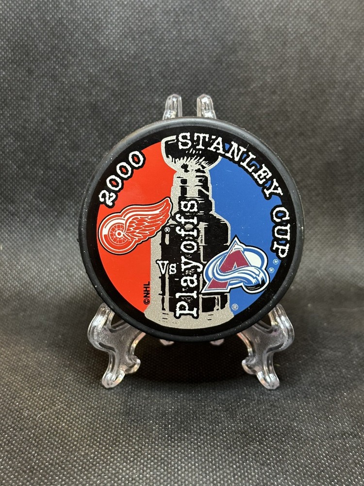 2000 Stanley Cup  PLAYOFFS DETROIT RED WINGS VS COLORADO AVALANCHE  NHL PUCK