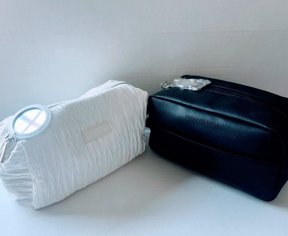 Bride and Groom His & Hers Matching Wedding Dopp Kits from Bath & Body Works