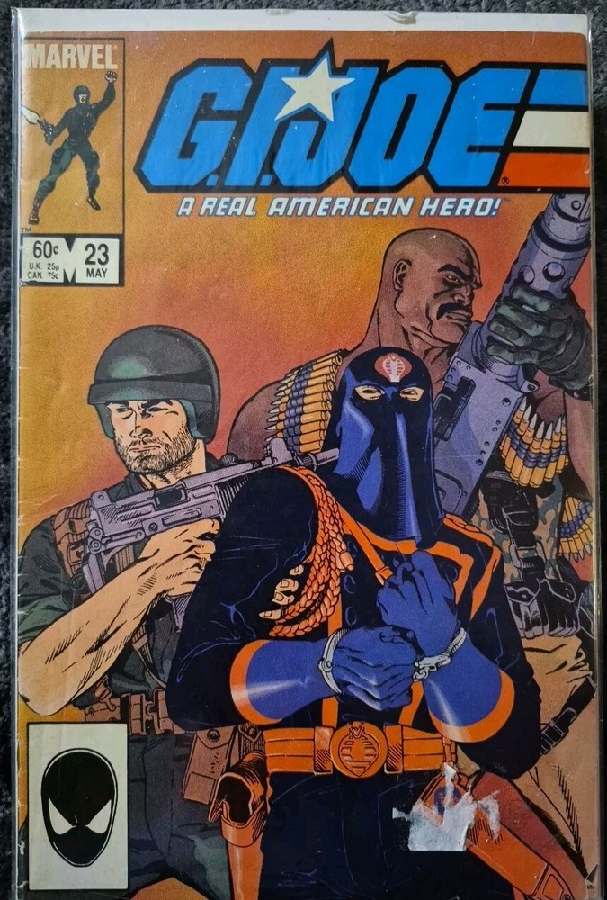 Vintage Marvel Gi Joe A Real American Hero Lot of 4 Plus 2 Extra See Notes