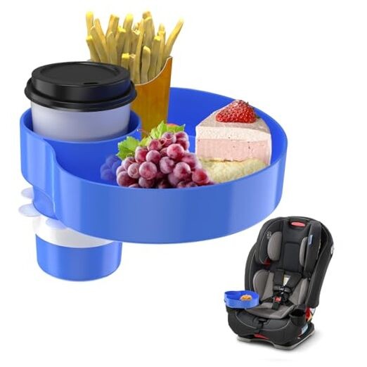 Portable Kids Car Seat Tray with Cup Holder for Toddlers - Travel Essential
