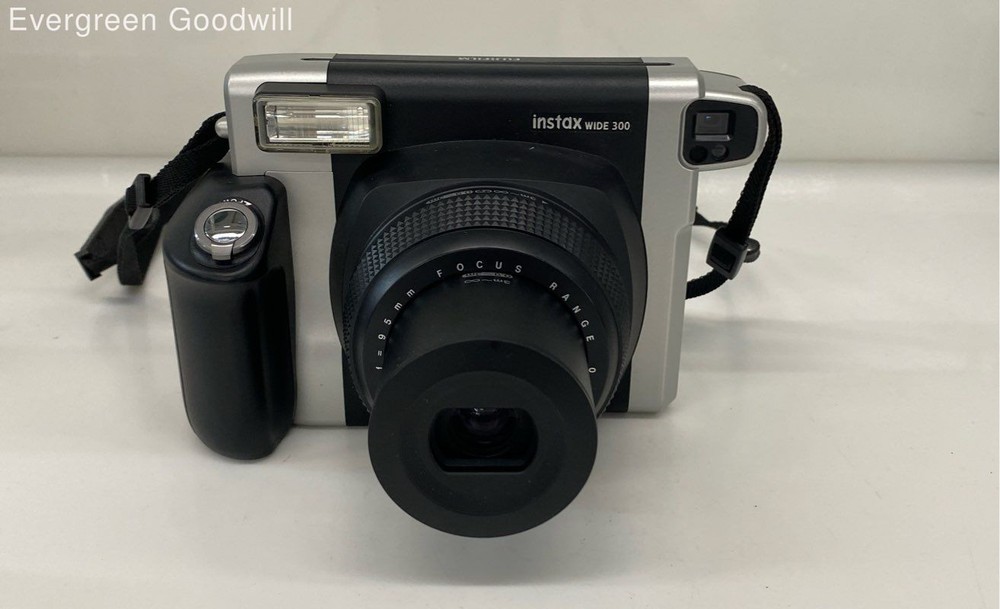 Fujifilm Instax Wide 300 Instant Film Camera Powers On Untested