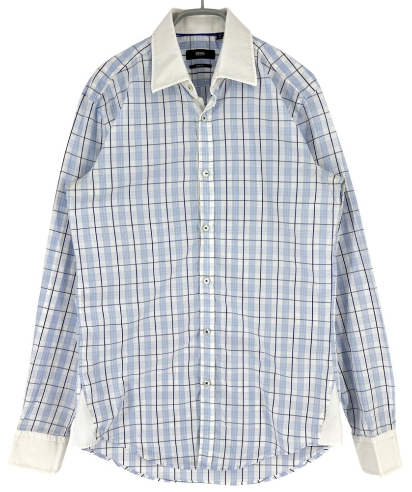 Hugo Boss Men Janosch Slim Fit Casual Formal Shirt Size S - 38 15