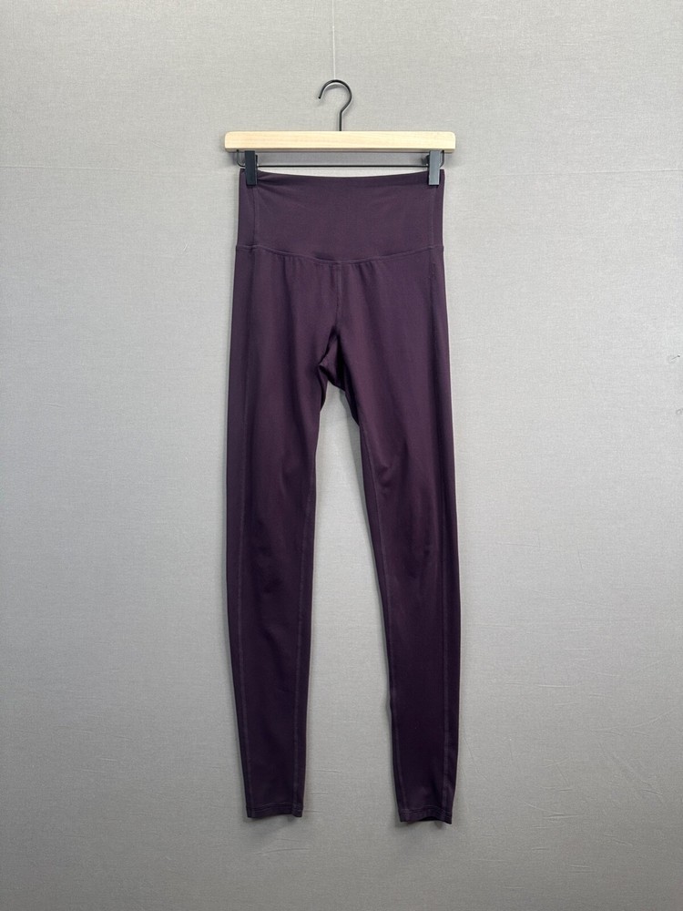 Champion Womens Purple Leggings Elastic Waist Pull On Size Small