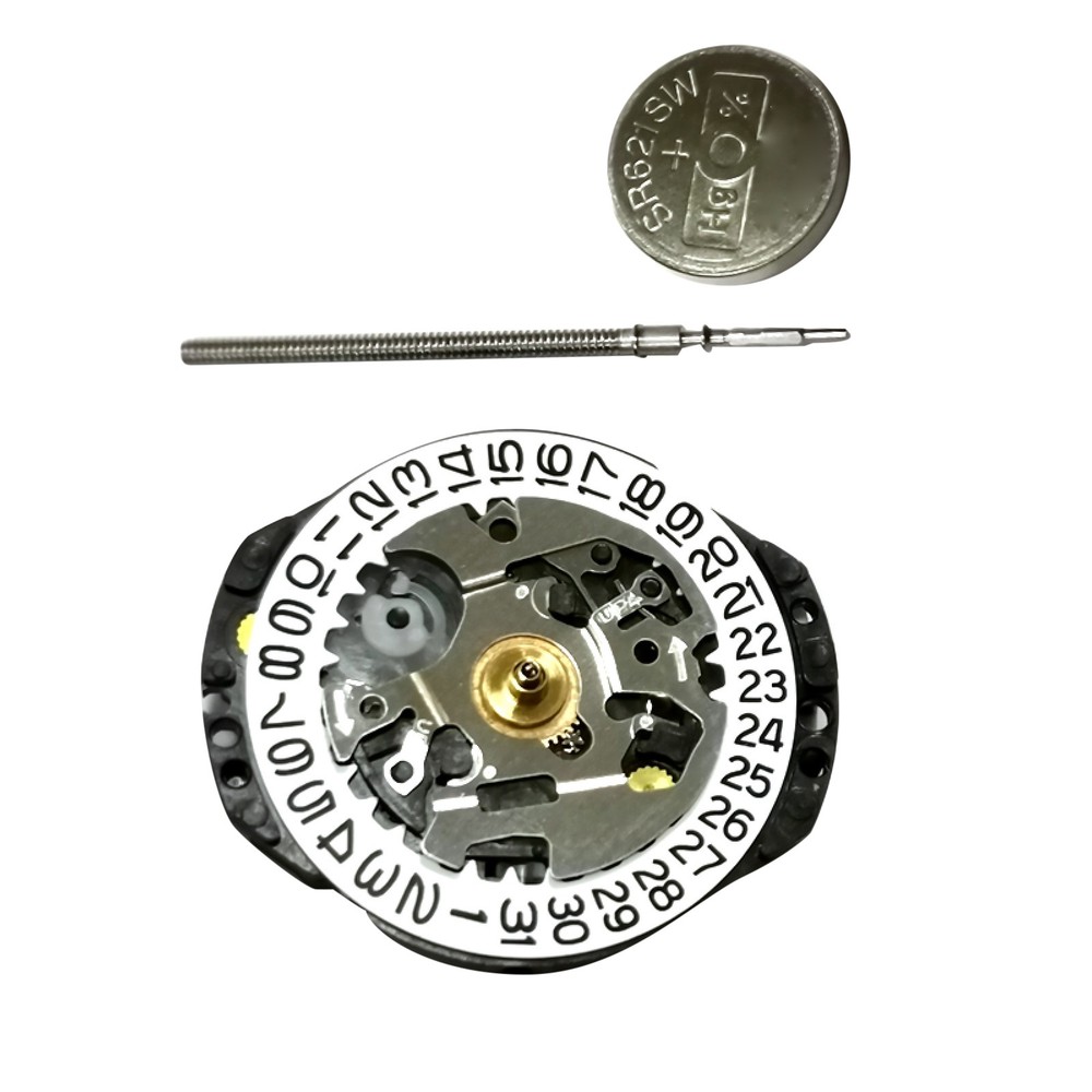 Date At 3 Single Calendar 3 Hands Quartz Watch Movement for Japan VX82 VX82E d
