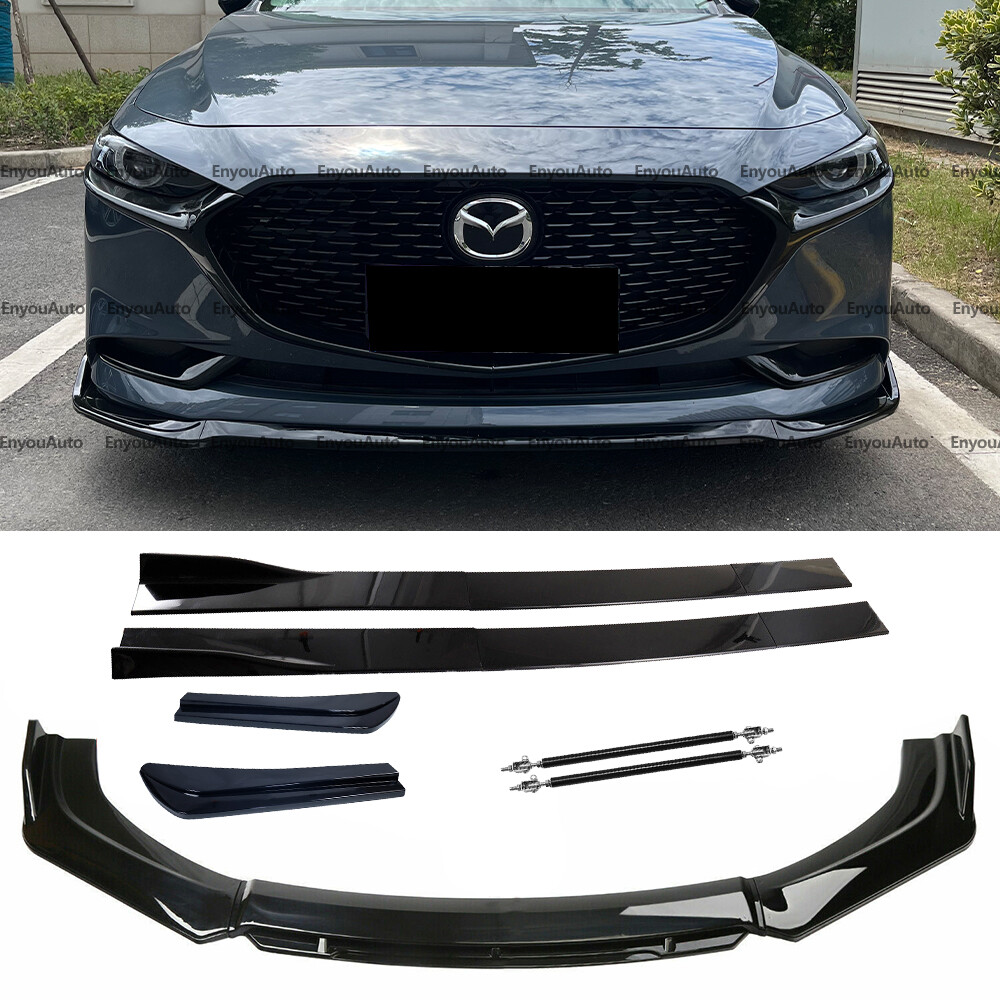 For Mazda 2 3 6 Front Bumper Lip 86
