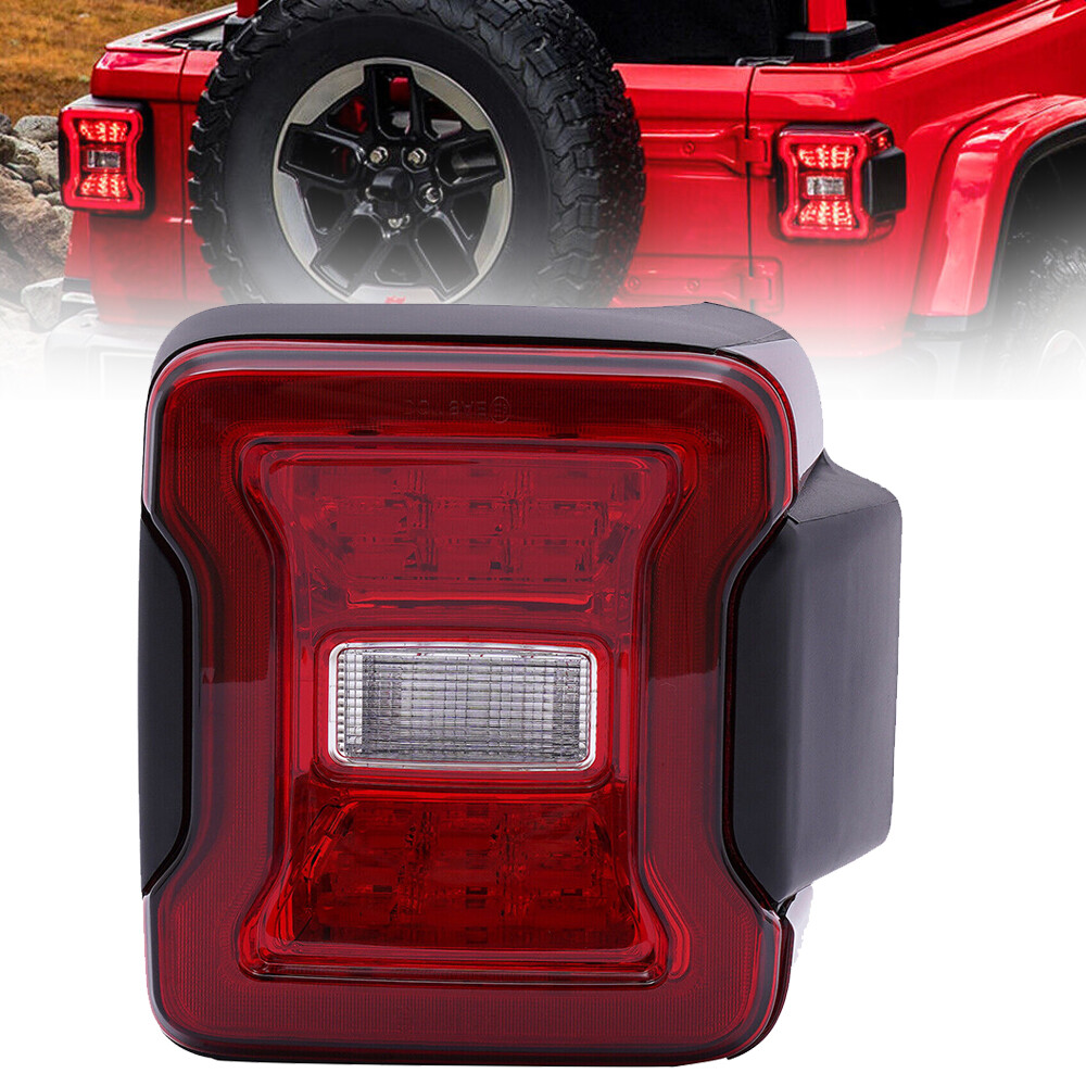 For 2018-2022 Jeep Wrangler Factory LED w/o Blind Spot Tail Light Lamp Passenger
