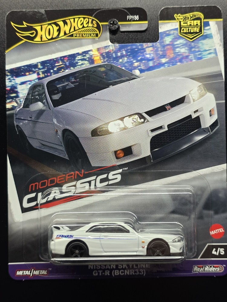 2024 Hot Wheels Premium Modern Classics Nissan Skyline GT-R R33 GReddy