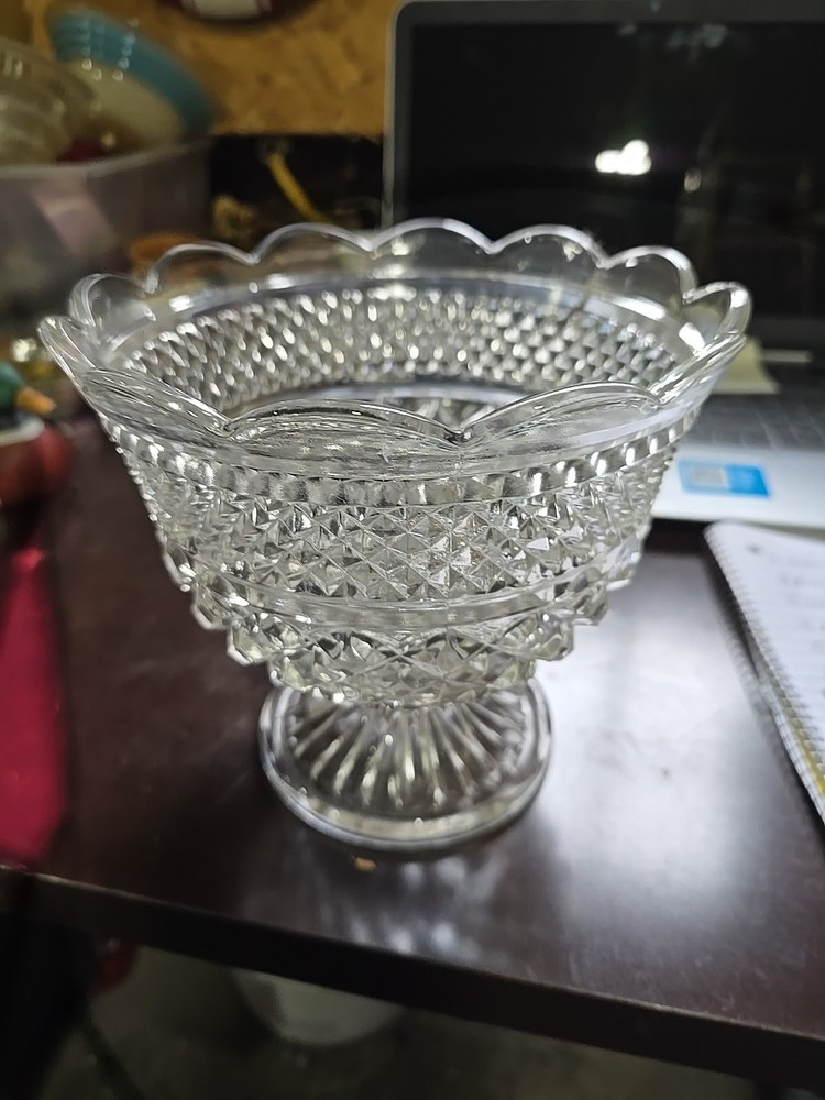 Medium Glass Punch Bowl