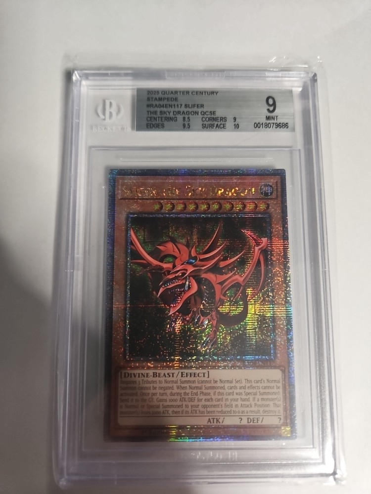 Slifer the Sky Dragon (Quarter Century Secret Rare) RA04-EN117 Quarter...