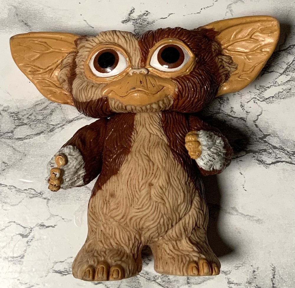 Vintage 1984 LJN Gremlins Poseable Gizmo Figure with Moving Head & Arm