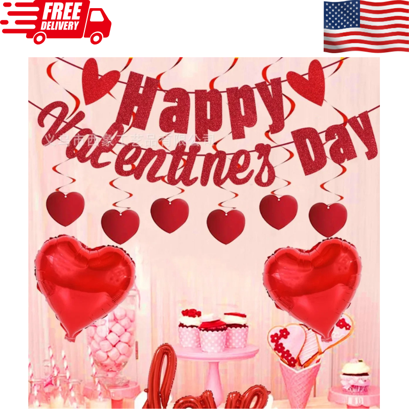 2025 Valentine's Day Banner, Mr & Mrs Love, Wedding, Bridal Shower Party