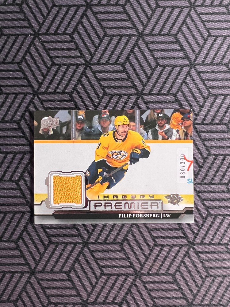 Filip Forsberg 2022-23 UPPER DECK PREMIER Premier Dynamic Imagery /300