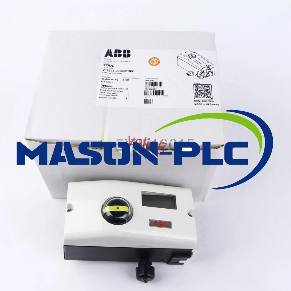 1PCS NEW ABB Valve Positioner V18345-2020521001 V183452020521001