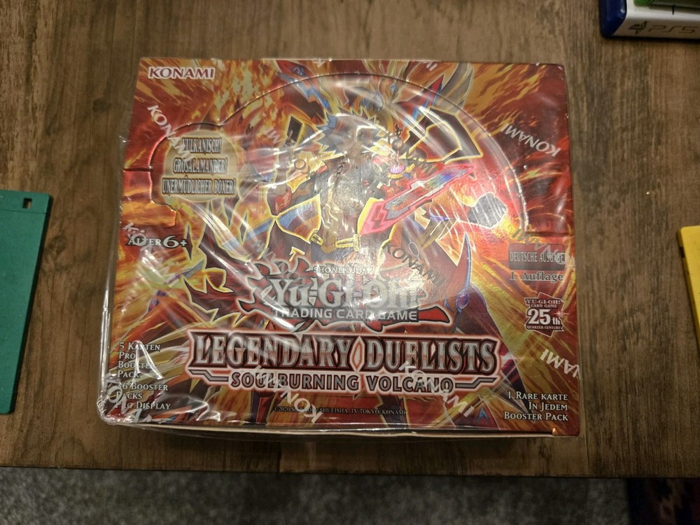 YuGiOh Legendary Duelists Soulburning Volcano Sealed Booster Box